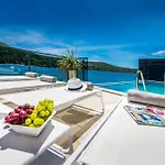 别墅 Captivating Belle Riviere Private Infinity Pool 杜布罗夫尼克