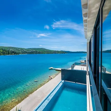 Captivating Belle Riviere Private Infinity Pool Next To The Sea Slano * Dubrovnik