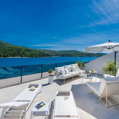 Villa Captivating Belle Riviere Private Infinity Pool Next To The Sea Slano Dubrovnik