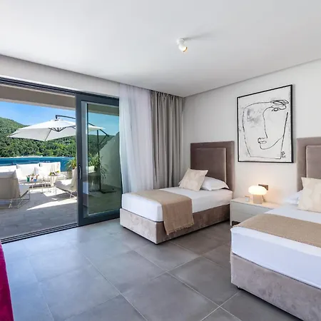 Villa Captivating Belle Riviere Private Infinity Pool Next To The Sea Slano