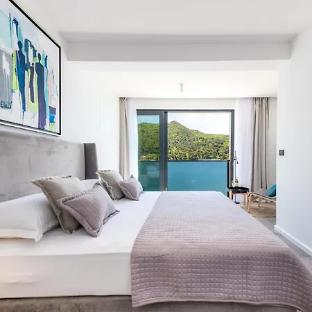 Captivating Belle Riviere Private Infinity Pool Next To The Sea Slano *
